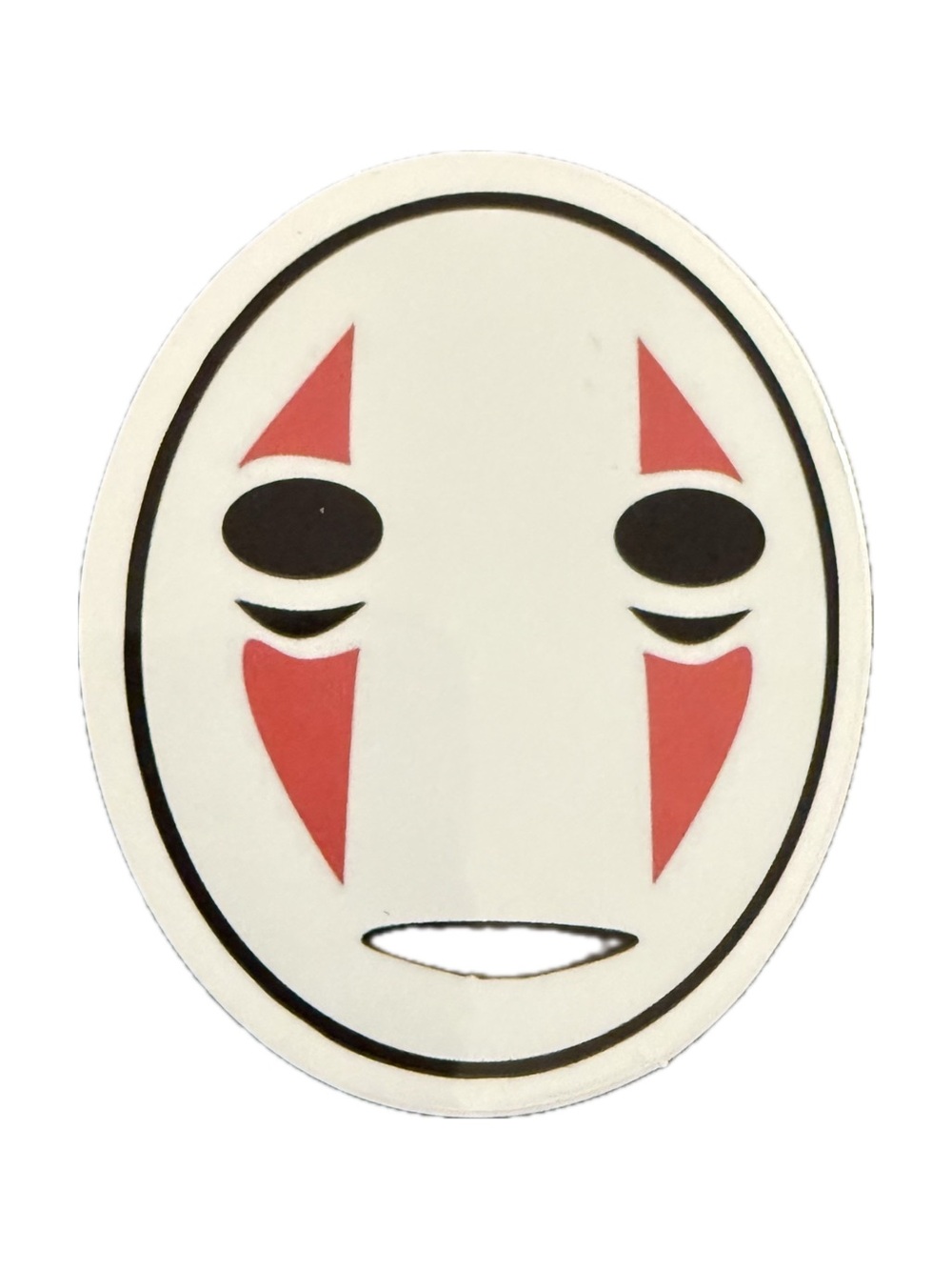 No-Face Kaonashi Spirited Away Anime Mask Sticker Studio Ghibli Decal